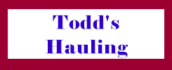 Todd's Hauling - helping people in Lake County, Indiana