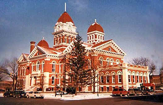 Old Lake County Courthouse, home of Valentino's Cafe